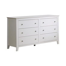 Load image into Gallery viewer, Selena 6-drawer Dresser Cream White image