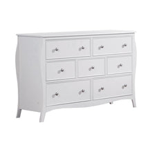 Load image into Gallery viewer, Dominique 7-drawer Dresser Cream White image