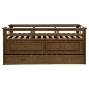 Carlsbad Queen Beds Brown & Grey