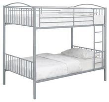 Load image into Gallery viewer, Anson Twin Over Twin Bunk Bed with Ladder image