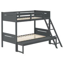 Load image into Gallery viewer, Littleton Twin Over Full Bunk Bed Grey image