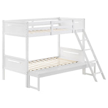 Load image into Gallery viewer, Littleton Twin Over Full Bunk Bed White image