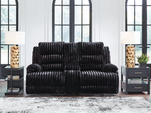 Rhine Falls Reclining Loveseat with Console