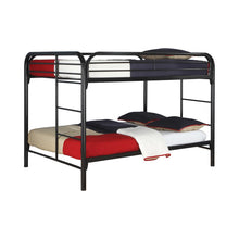 Load image into Gallery viewer, Morgan Full Over Full Bunk Bed Black image