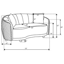 Load image into Gallery viewer, Brookside Sofa Set