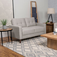 Load image into Gallery viewer, Bowen Upholstered Track Arms Tufted Loveseat