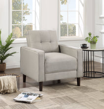 Load image into Gallery viewer, Bowen Upholstered Track Arms Tufted Chair