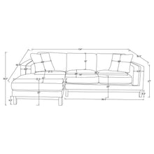 Load image into Gallery viewer, Geneva Stationary Sectionals White