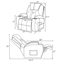 Load image into Gallery viewer, Sanger Power Recliner