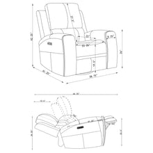 Load image into Gallery viewer, Brickston Triple Power Reclining Sofa Set