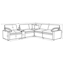 Load image into Gallery viewer, Collins Non Recling Sectionals