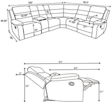 Load image into Gallery viewer, David Sectionals