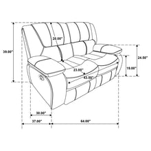 Load image into Gallery viewer, Camila Reclining Sofa Set