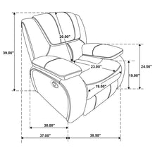 Load image into Gallery viewer, Camila Reclining 3 Pc Set