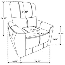 Load image into Gallery viewer, Greenfield Power Recliner