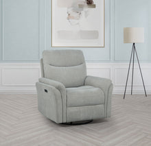 Load image into Gallery viewer, Adler Power Swivel Glider Recliner