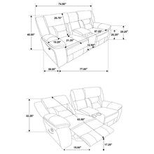 Load image into Gallery viewer, Greer Reclining Sofa Set