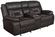 Load image into Gallery viewer, Greer Upholstered Tufted Back Glider Loveseat