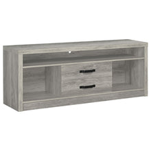 Load image into Gallery viewer, Burke 2-drawer TV Console Grey Driftwood image