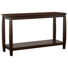 Load image into Gallery viewer, Dixon Rectangular Sofa Table with Lower Shelf Espresso image