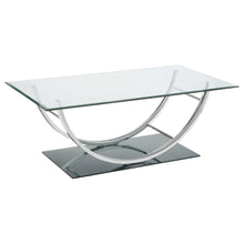 Load image into Gallery viewer, Danville U-shaped Coffee Table Chrome image