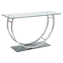 Load image into Gallery viewer, Danville U-shaped Sofa Table Chrome image