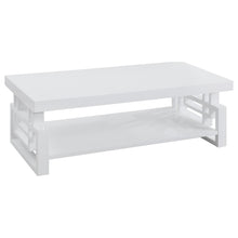 Load image into Gallery viewer, Schmitt Rectangular Coffee Table High Glossy White image