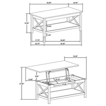 Load image into Gallery viewer, Skyview Lift-Top Coffee Table Set
