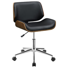 Load image into Gallery viewer, Addington Adjustable Height Office Chair Black and Chrome image