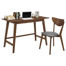 Load image into Gallery viewer, Karri 2-piece Writing Desk Set Walnut image