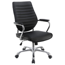 Load image into Gallery viewer, Chase High Back Office Chair Black and Chrome image