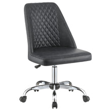 Load image into Gallery viewer, Althea Upholstered Tufted Back Office Chair Grey and Chrome image