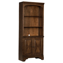 Load image into Gallery viewer, Hartshill Bookcase with Cabinet Burnished Oak image