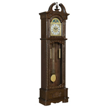 Load image into Gallery viewer, Cedric Grandfather Clock with Chime Golden Brown image