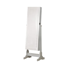 Load image into Gallery viewer, Zayas Storage Jewelry Cheval Mirror White image