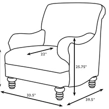 Load image into Gallery viewer, Glenn Accent Chair