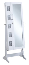 Load image into Gallery viewer, Doyle Jewelry Cheval Mirror with Picture Frames White image