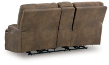 Load image into Gallery viewer, Beckley Place Power Reclining Loveseat with Console