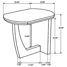 Load image into Gallery viewer, Fletcher End &amp; Side Table