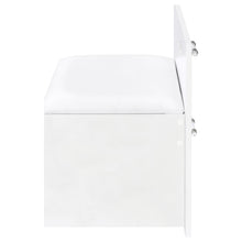 Load image into Gallery viewer, Flora Makeup Vanity Table with LED Mirror and Stool