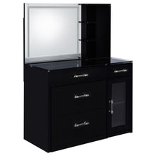 Load image into Gallery viewer, Flora Makeup Vanity Table with LED Mirror and Stool