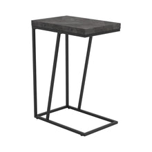 Load image into Gallery viewer, Carly Expandable Chevron Rectangular Accent Table Grey