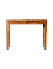 Load image into Gallery viewer, Jamesia Rectangular 2-drawer Console Table Warm Chestnut image