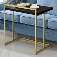 Load image into Gallery viewer, Dani Rectangular Snack Table with Metal Base