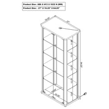 Load image into Gallery viewer, Aero Curio Cabinet
