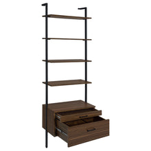 Load image into Gallery viewer, Owens 3-piece 96-inch Wall Mounted Bookshelf Set Walnut