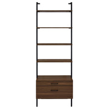 Load image into Gallery viewer, Owens 3-piece 96-inch Wall Mounted Bookshelf Set Walnut