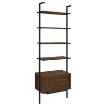 Load image into Gallery viewer, Owens 3-piece 96-inch Wall Mounted Bookshelf Set Walnut