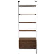 Load image into Gallery viewer, Owens 3-piece 96-inch Wall Mounted Bookshelf Set Walnut