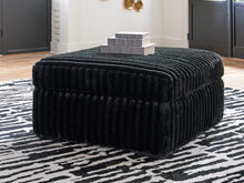 Load image into Gallery viewer, Midnight-Madness Oversized Accent Ottoman
